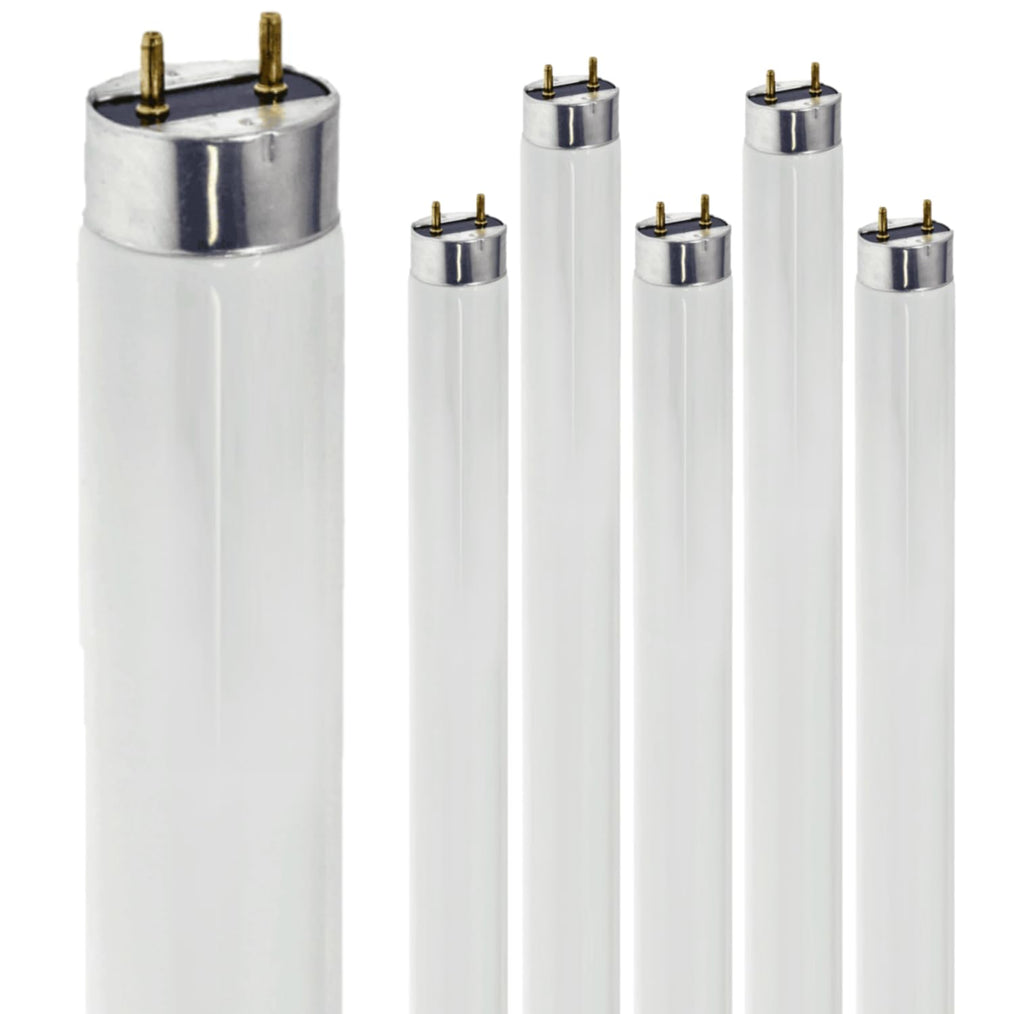 24 Inch T8 Fluorescent Tube Light Bulb 17W 3500K Neutral White G13 Bi-Pin Base O958124