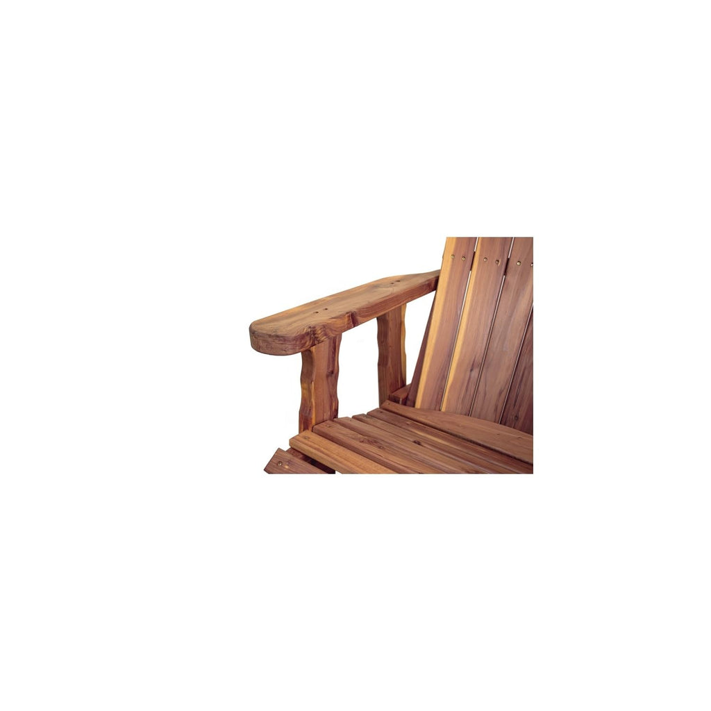 Cedar Fan-Back Outdoor Rocker W899