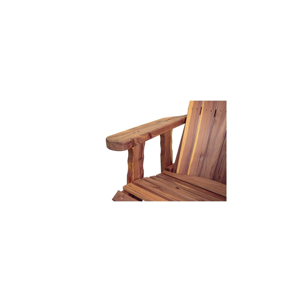 Cedar Fan-Back Outdoor Rocker W899
