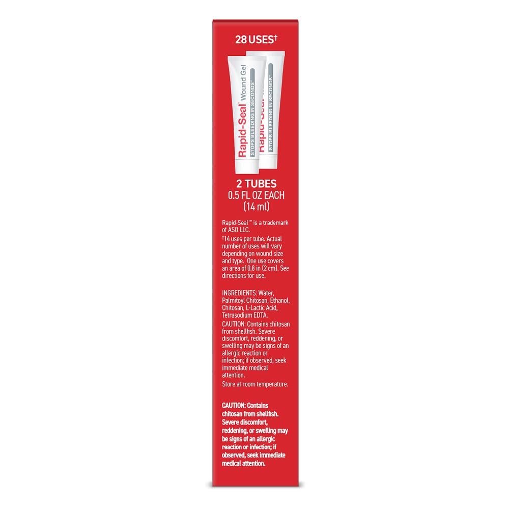 Hemostatic Wound Gel, 2 Tube E8021