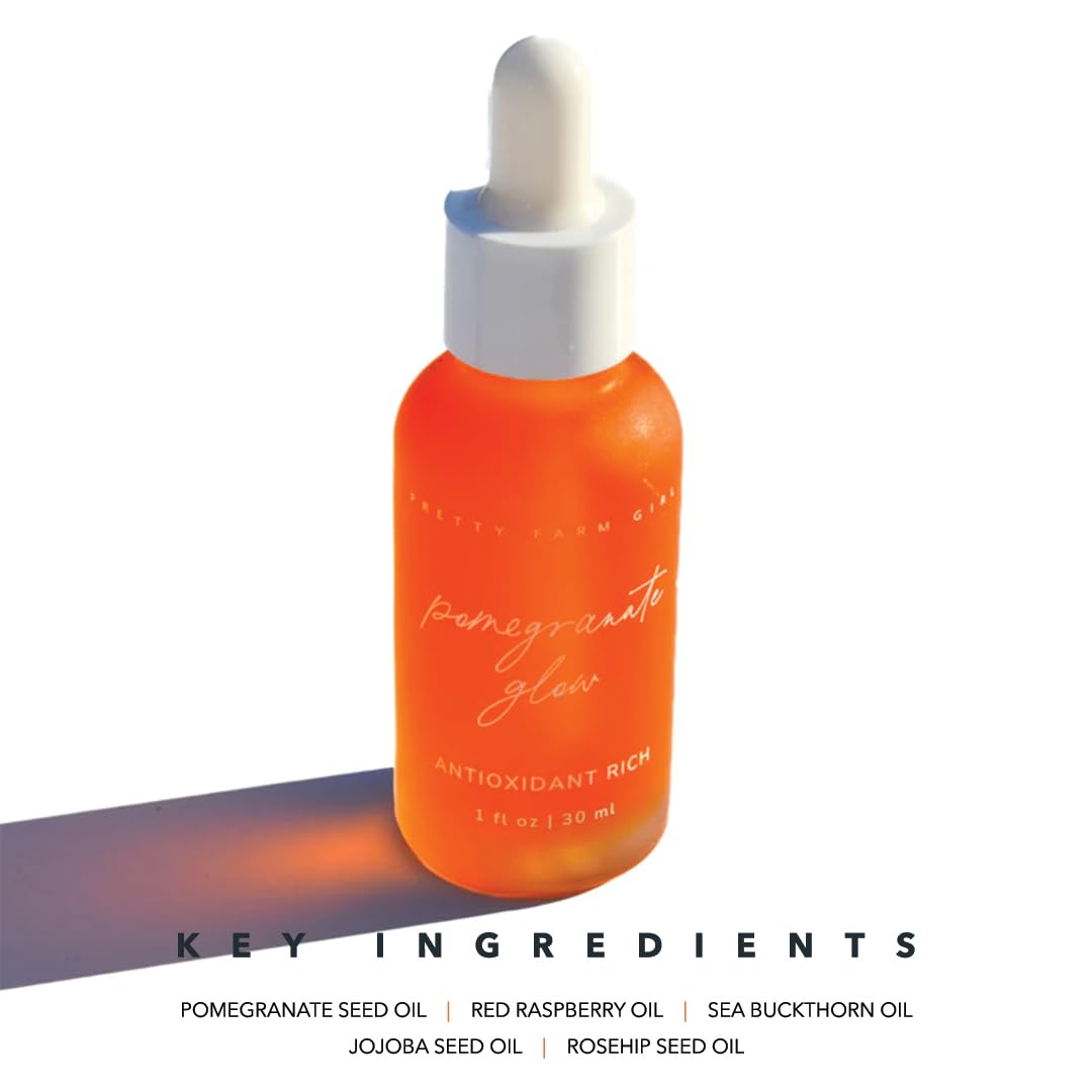 Pomegranate Rosehip Jojoba Face Serum 1oz M4597
