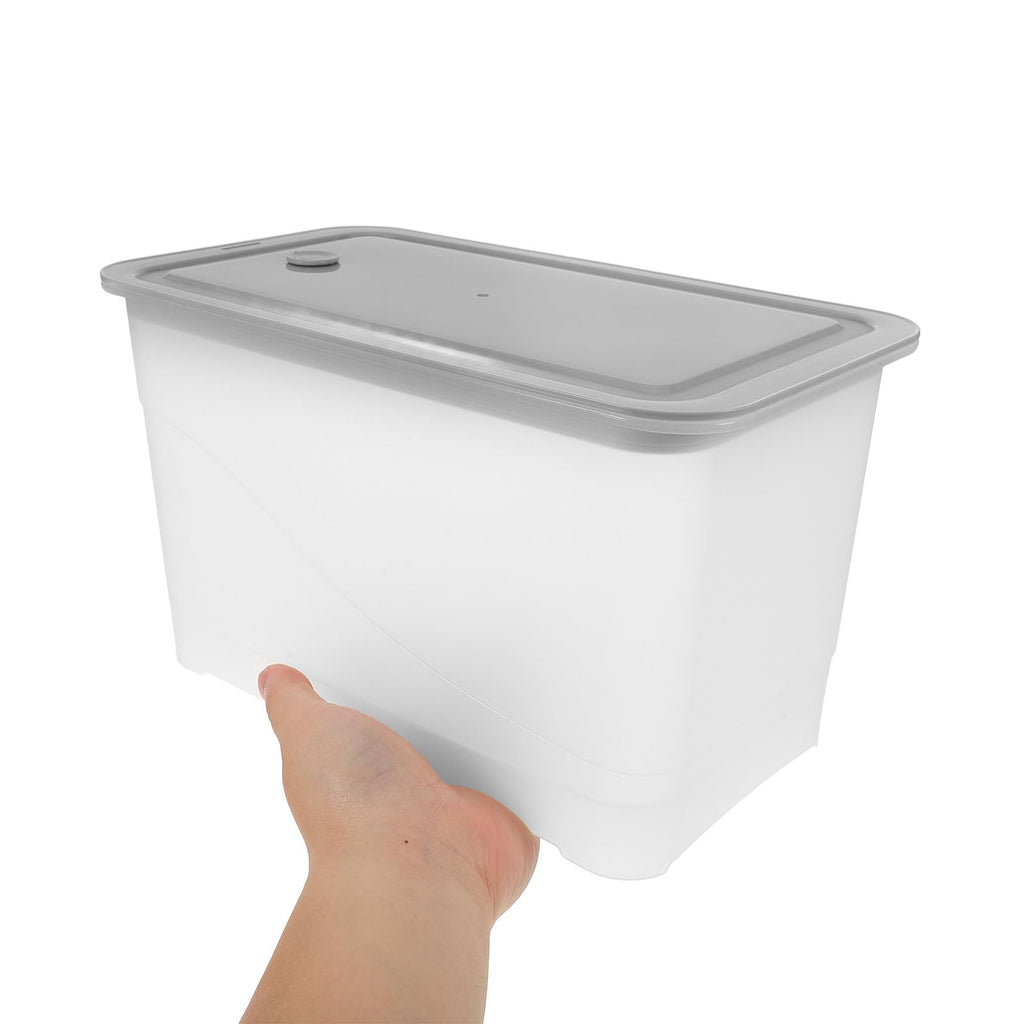 4L Cold Water Jug with Faucet Gray Plastic X92556