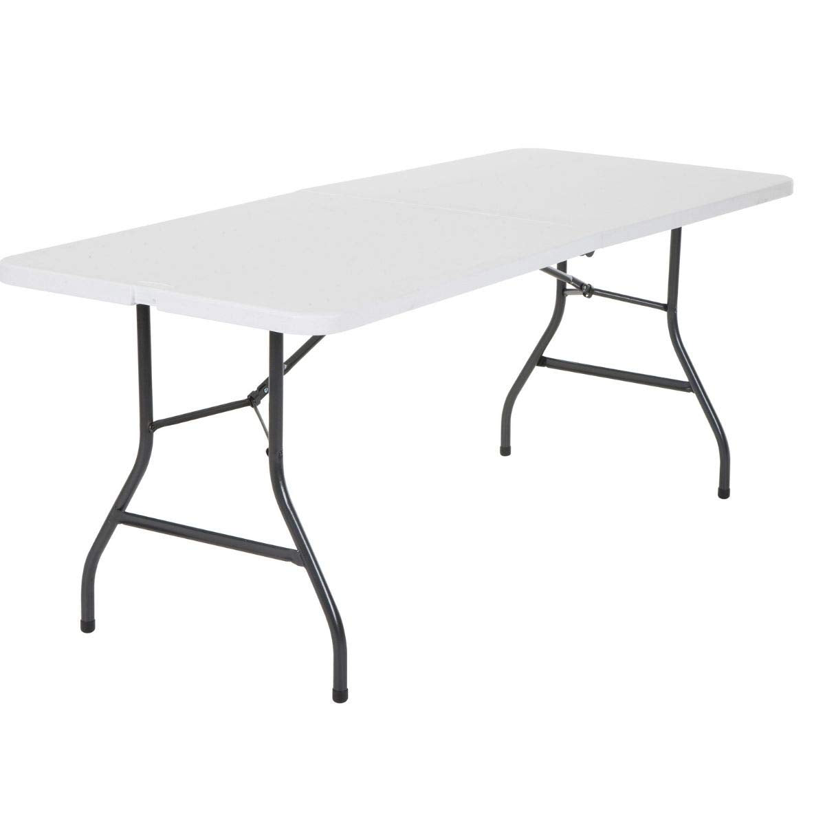 6 Foot Folding Table White D519