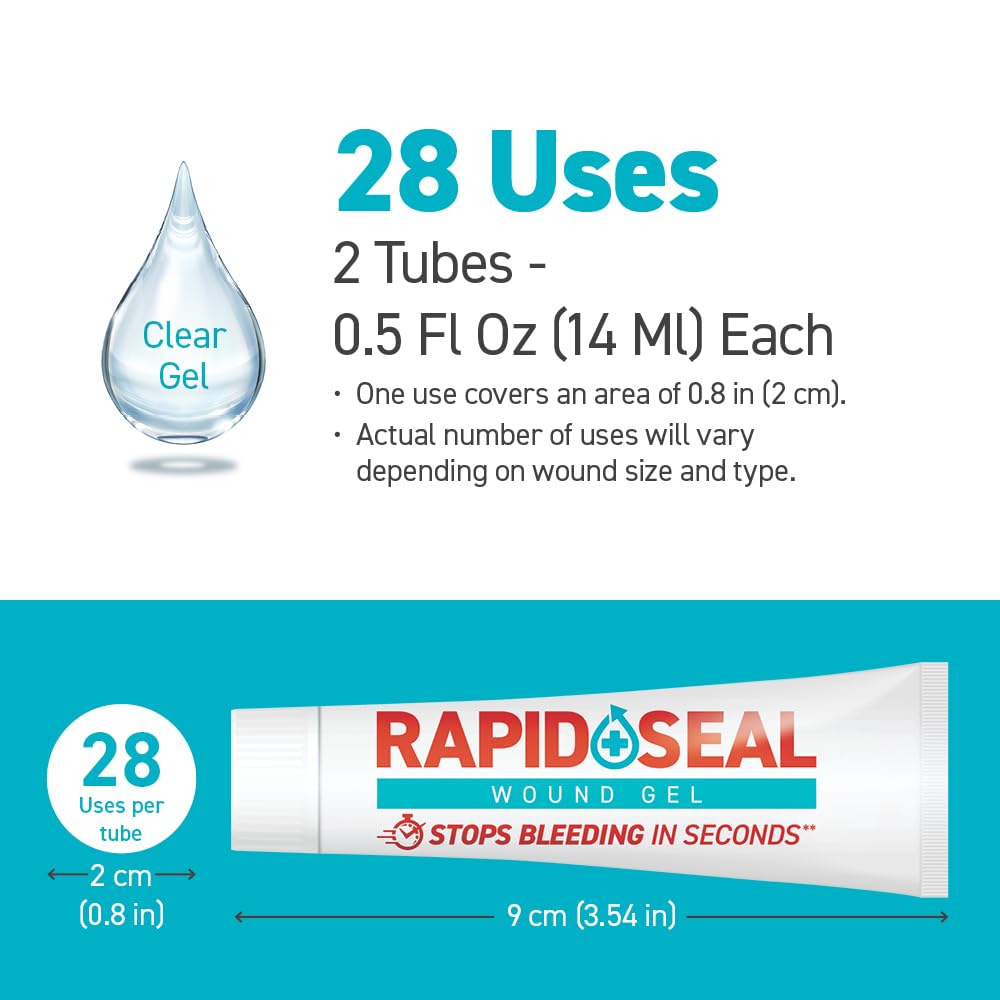 Hemostatic Wound Gel, 2 Tube E8021