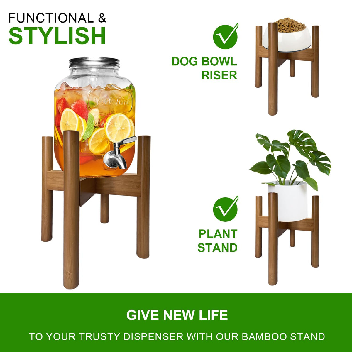 Adjustable Drink Dispenser Holder, 6-11 Inch R942557