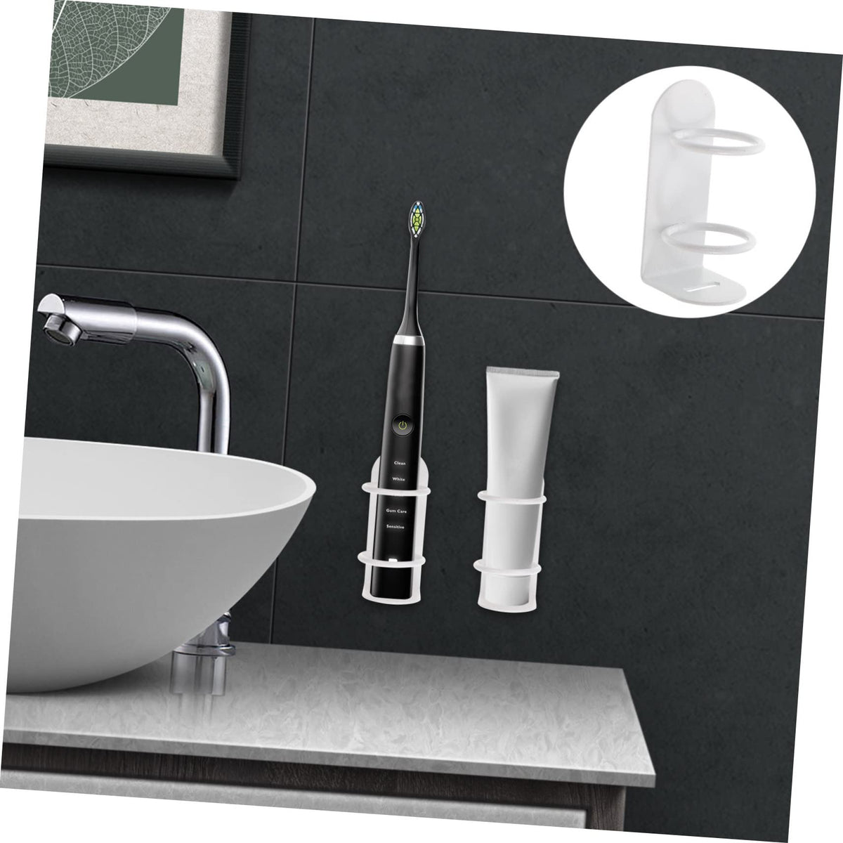 Wall Mounted Electric Toothbrush Holder 2 Pack G60971