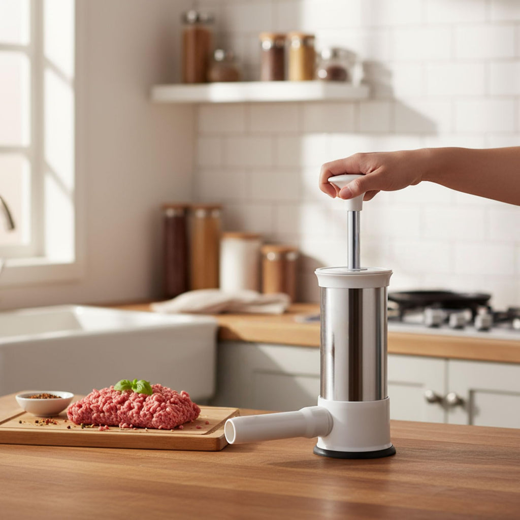 2.2-Pound Vertical Sausage Stuffer with 4 Nozzles V547329