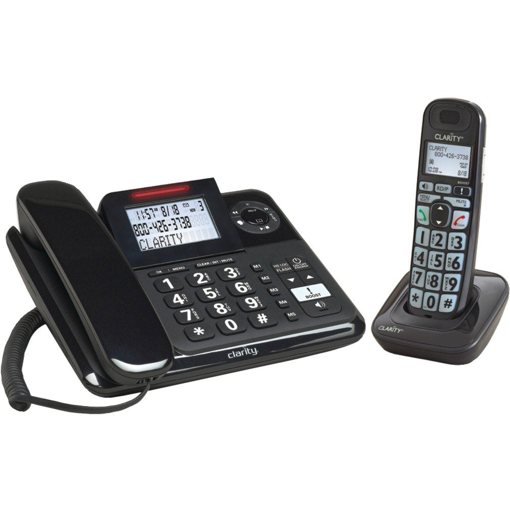 Corded & Cordless Phone System with Digital Answering System F592