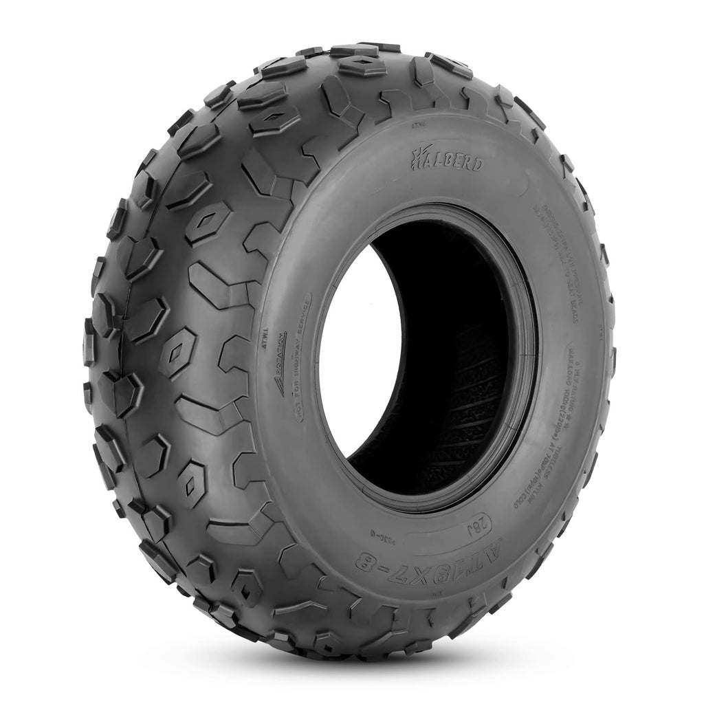 19x7-8 ATV UTV Tires Set of 2 Tubeless A384