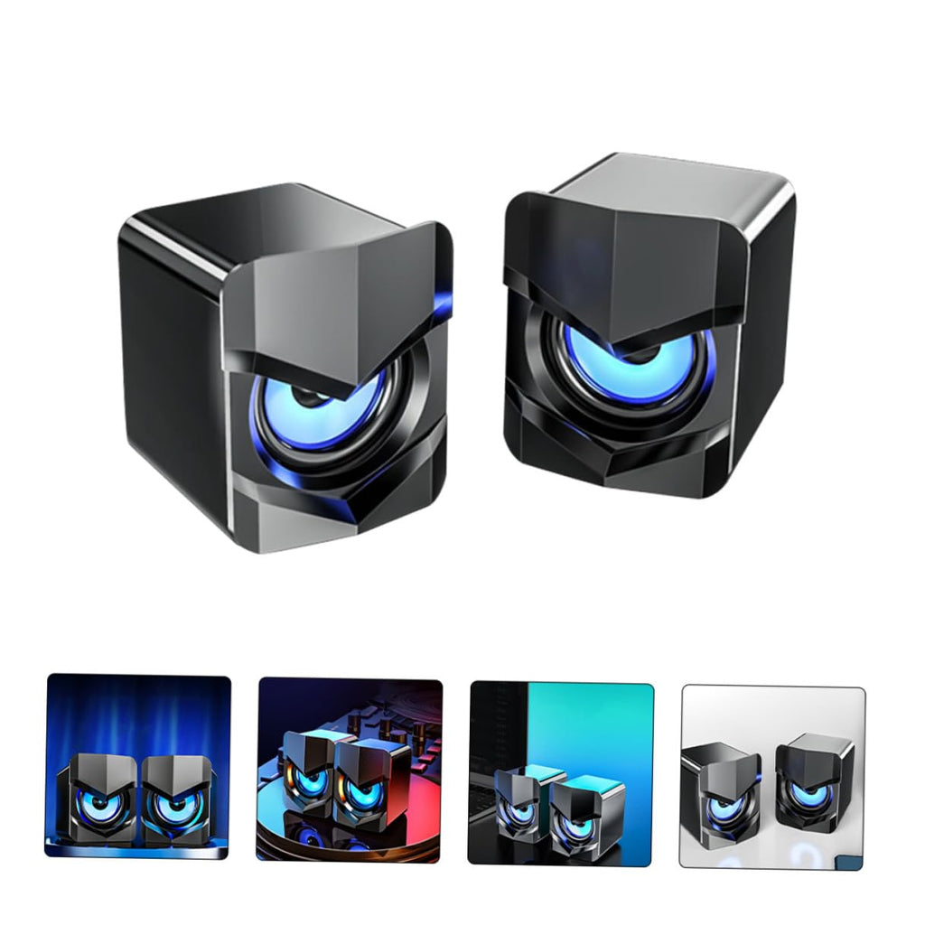 2 Pack USB Computer Speakers V2422