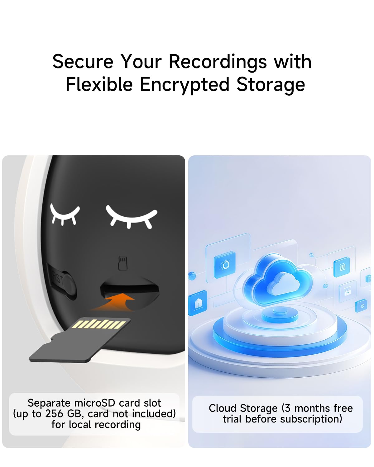 2 Pack 2.5K Indoor Security Cameras with Pan Tilt Night Vision 2-Way Audio T6773