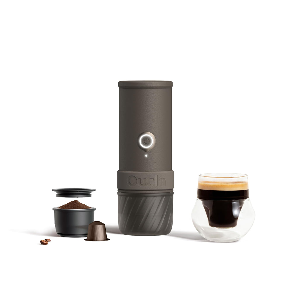 Portable Electric Espresso Machine with Self-Heating D1187