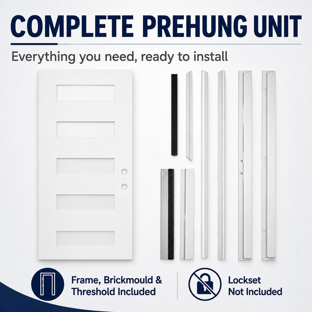 36"x80" Fiberglass Entry Door B459