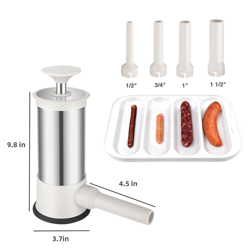 2.2-Pound Vertical Sausage Stuffer with 4 Nozzles V547329