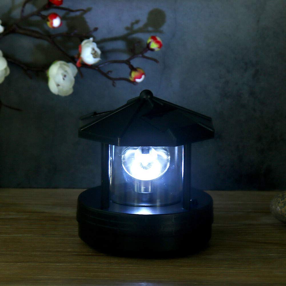 Solar Powered LED Rotating Waterproof Outdoor Decorative Light Y711514