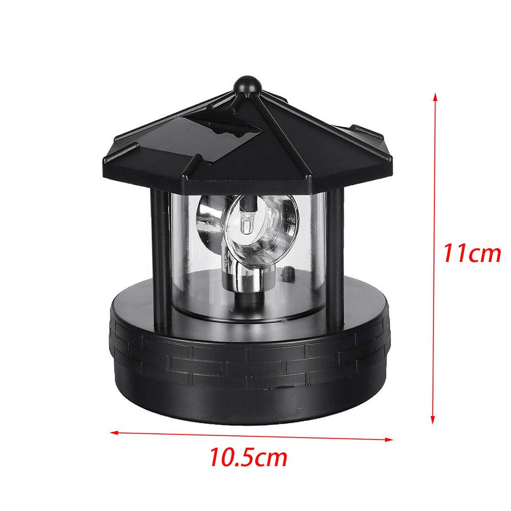 Solar Powered LED Rotating Waterproof Outdoor Decorative Light Y711514