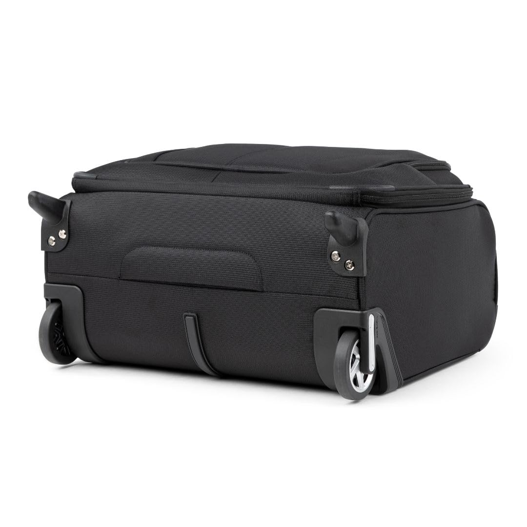 Softside Rolling Underseat Tote, Black, 14-Inch A348757