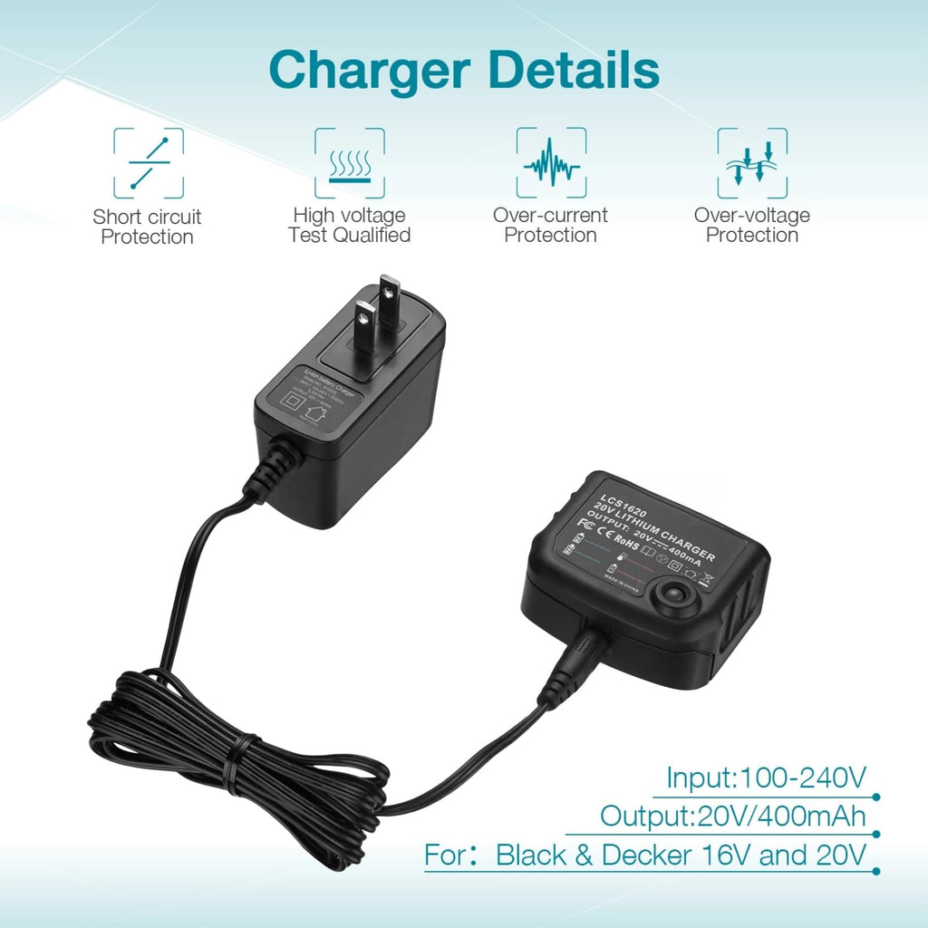 20V Lithium Battery and Charger S2682