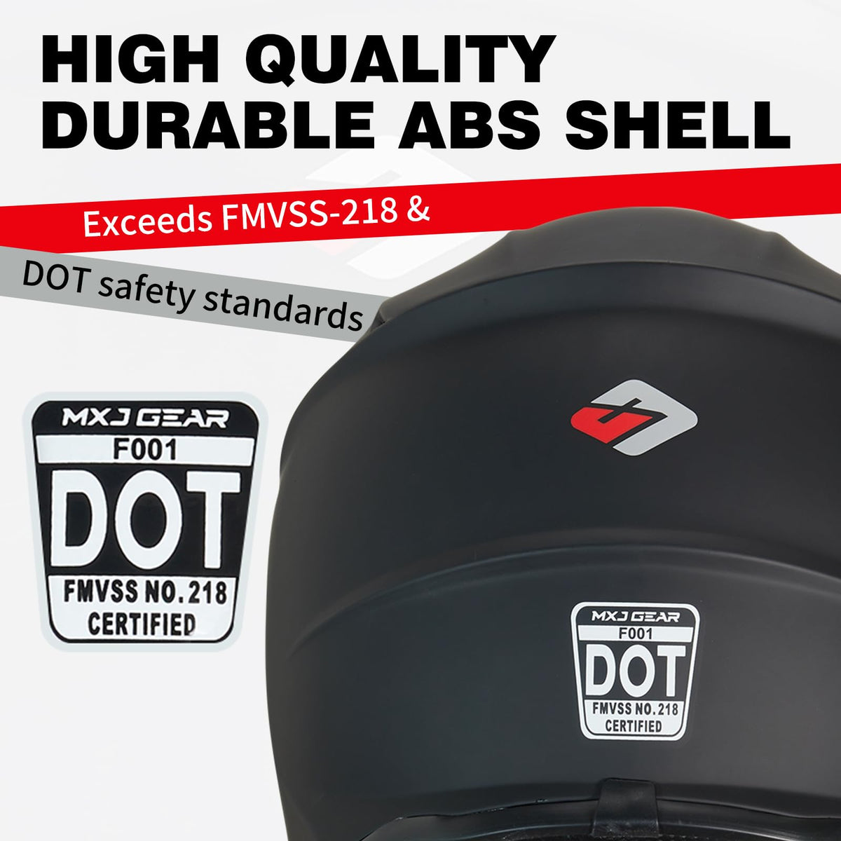DOT Approved Full Face Motocross Helmet M11666