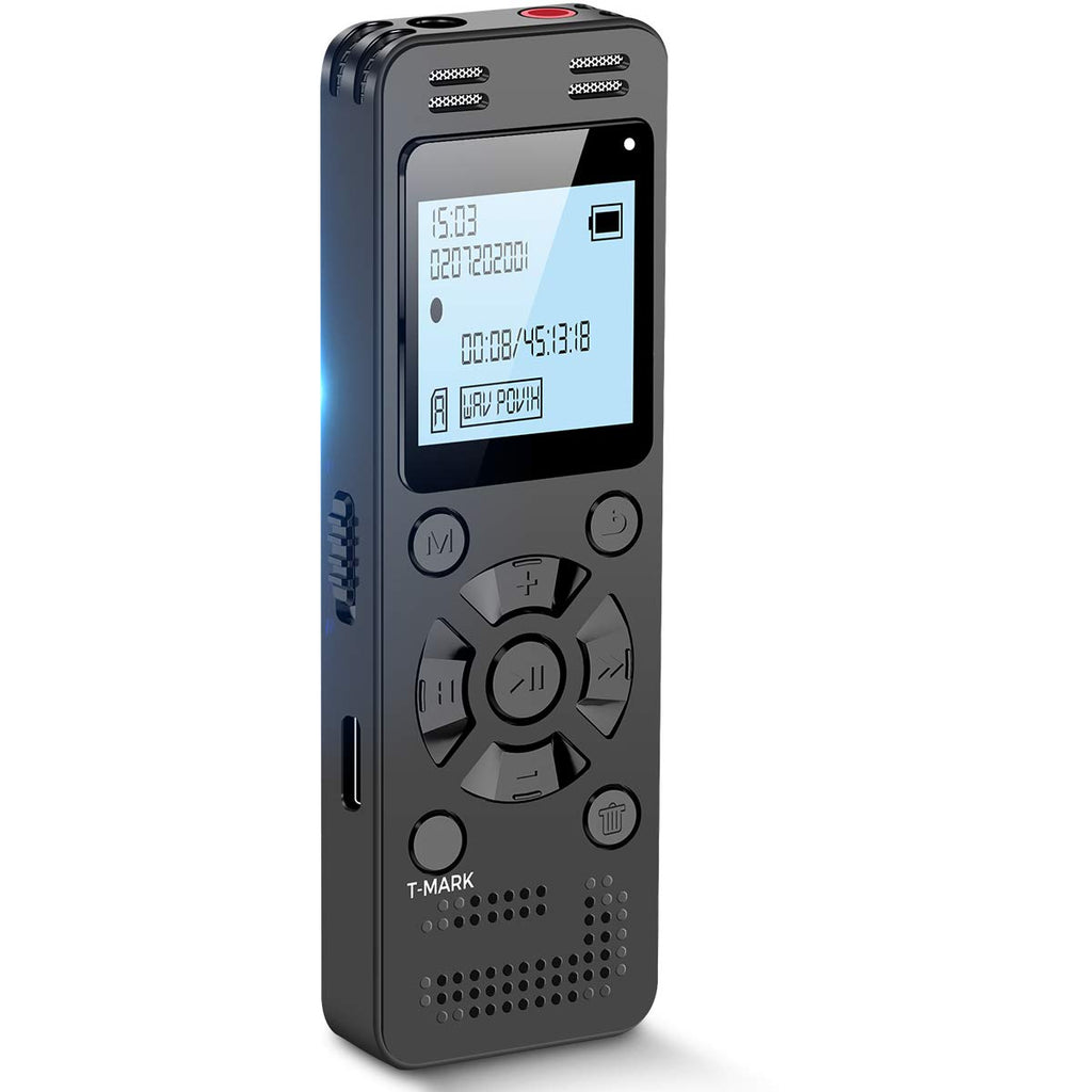 128GB Digital Voice Recorder with Playback L95575