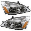 Headlight Headlamp Set Left Right Clear Lens 2pcs Q721547