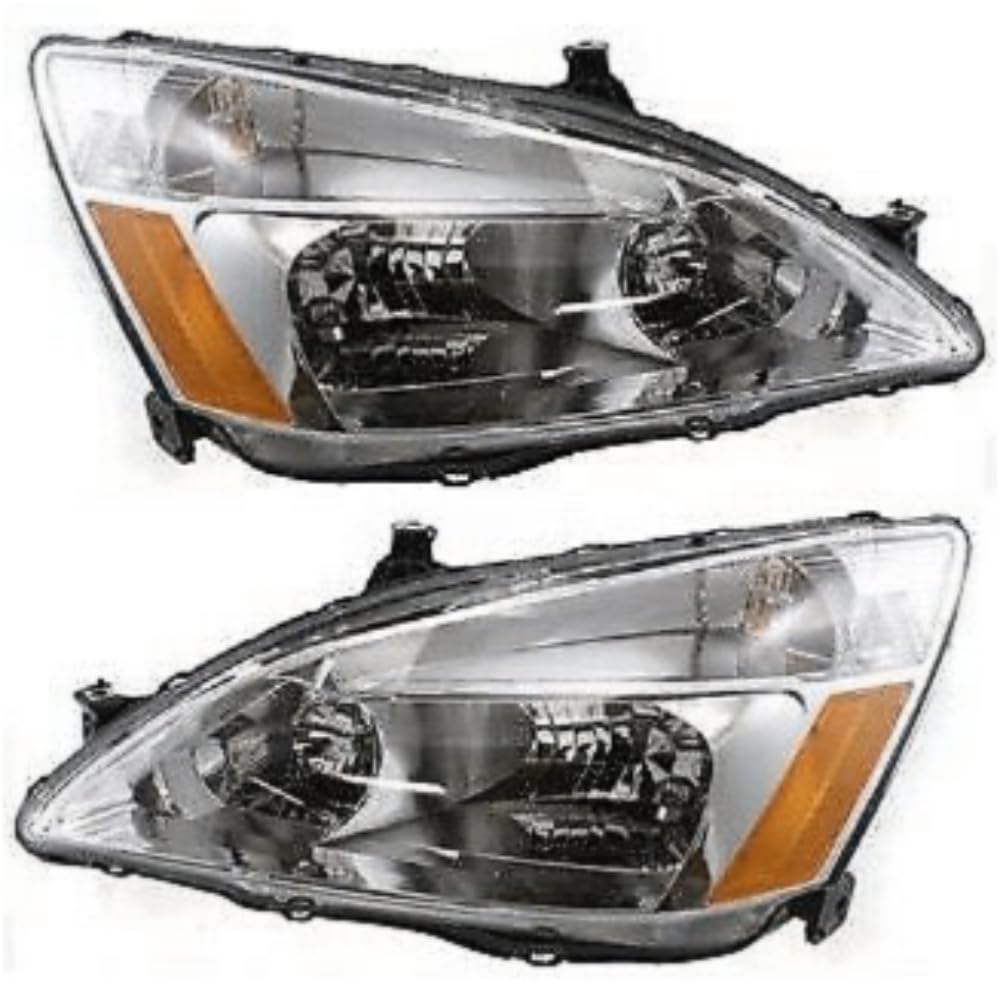 Headlight Headlamp Set Left Right Clear Lens 2pcs Q721547
