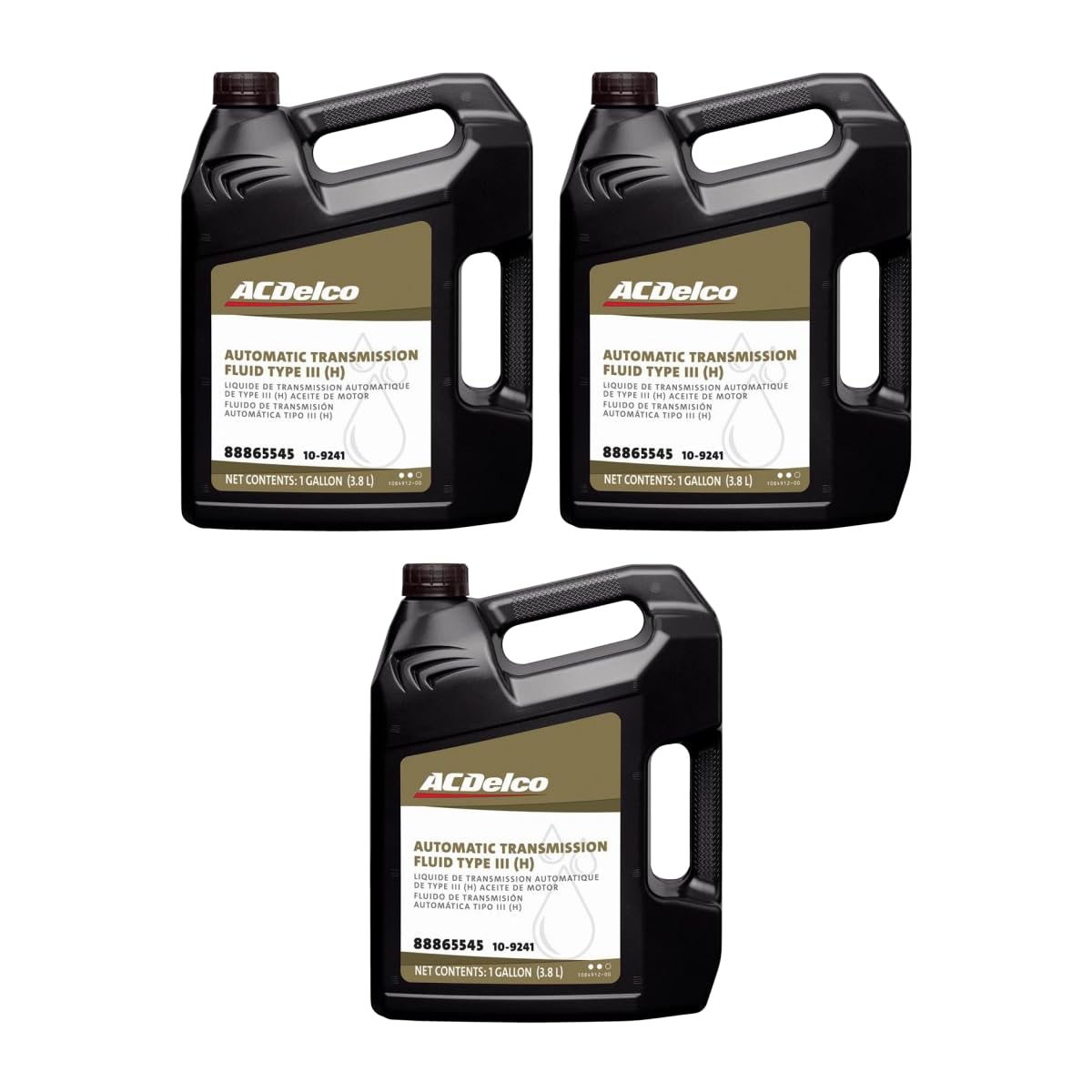 Automatic Transmission Fluid 1 gal Case of 3 X37352