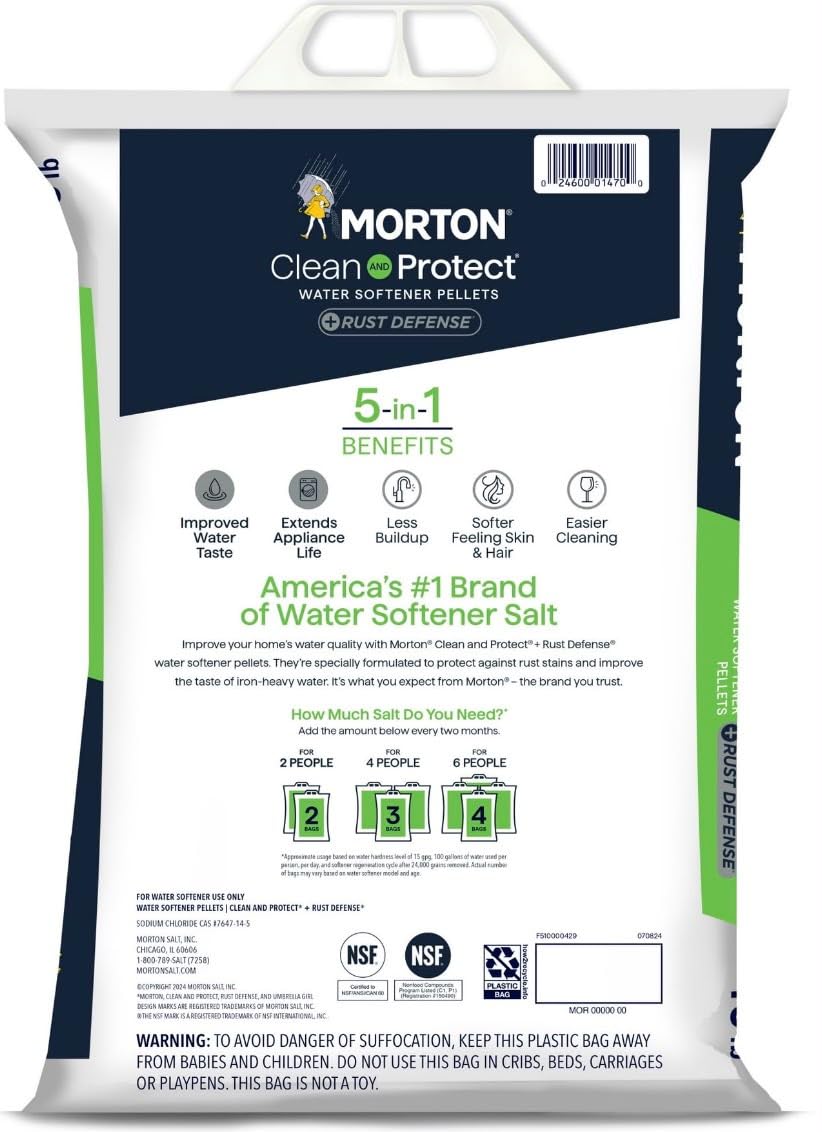 Water Softener Salt Pellets X5964