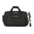 Black Lightweight Water Resistant Foldable Travel Duffel Bag R996470