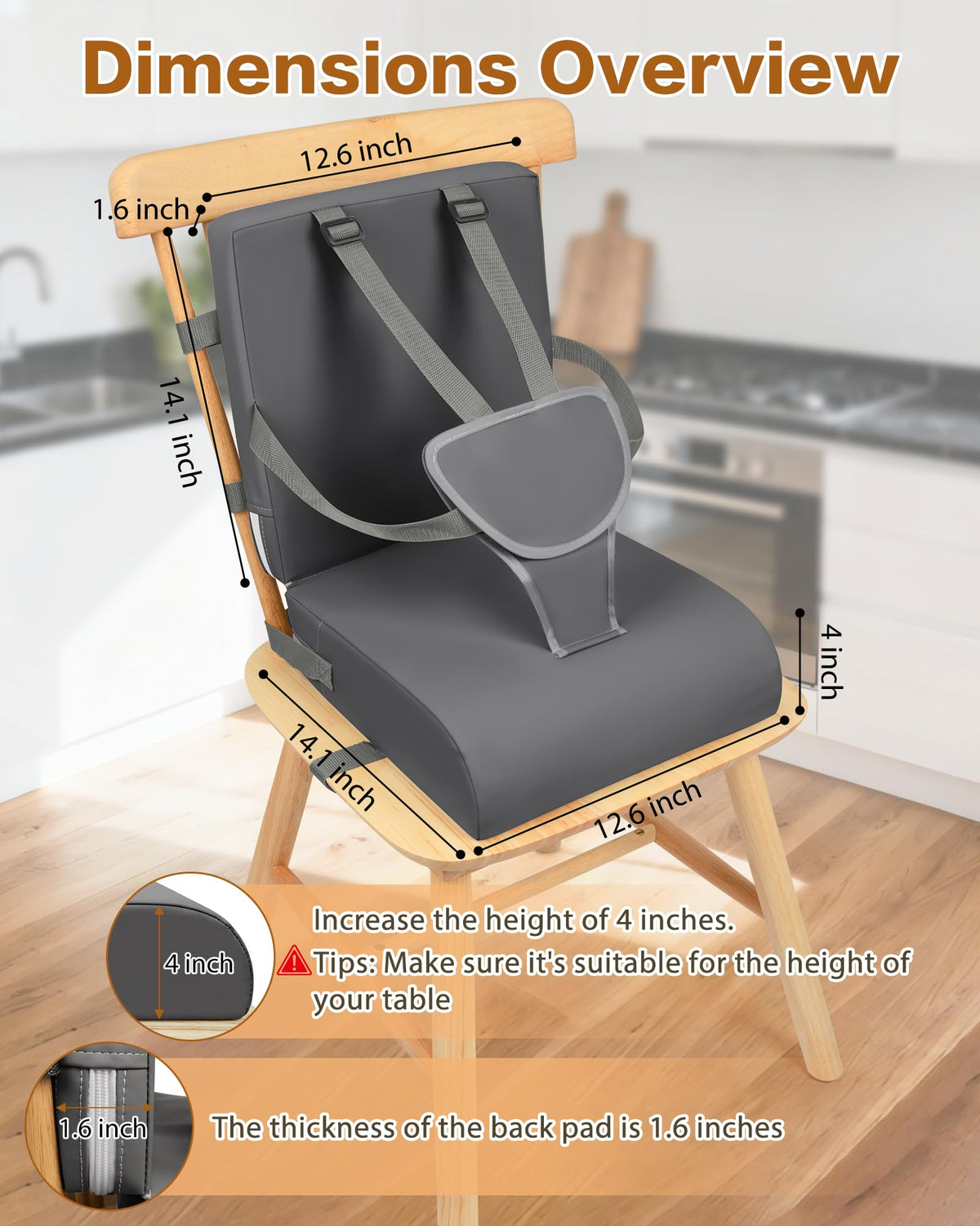 Adjustable Booster Seat D56360