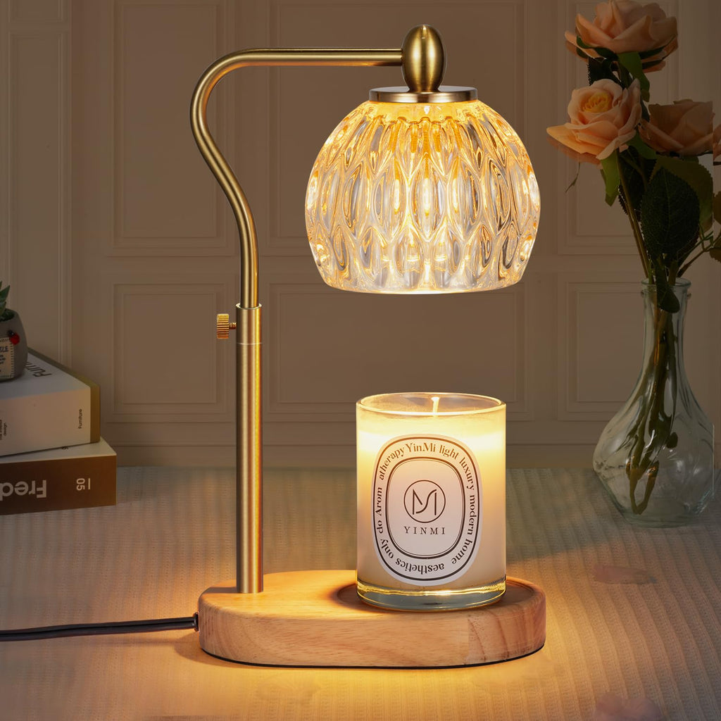 Candle Warmer Lamp with Timer & Dimmer Height Adjustable K338