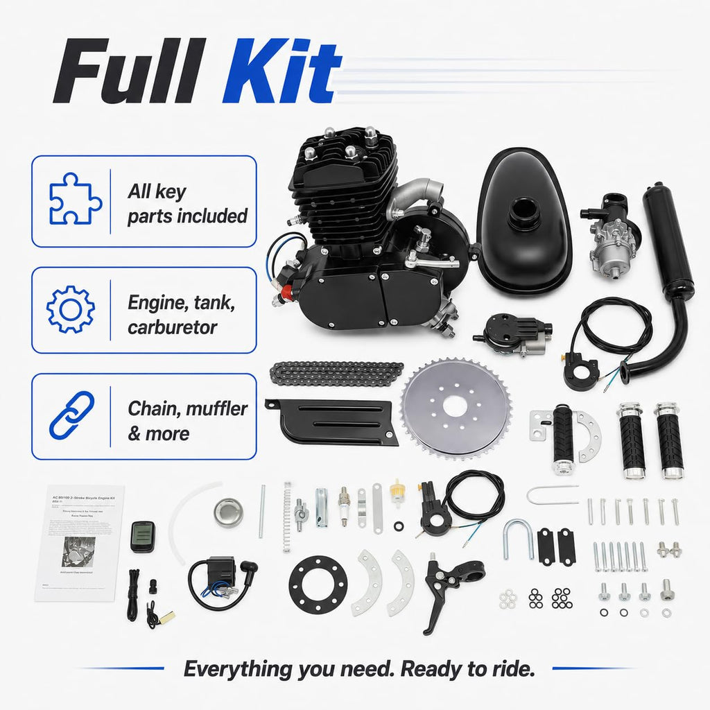 80cc 2 Stroke Bicycle Engine Kit E94179