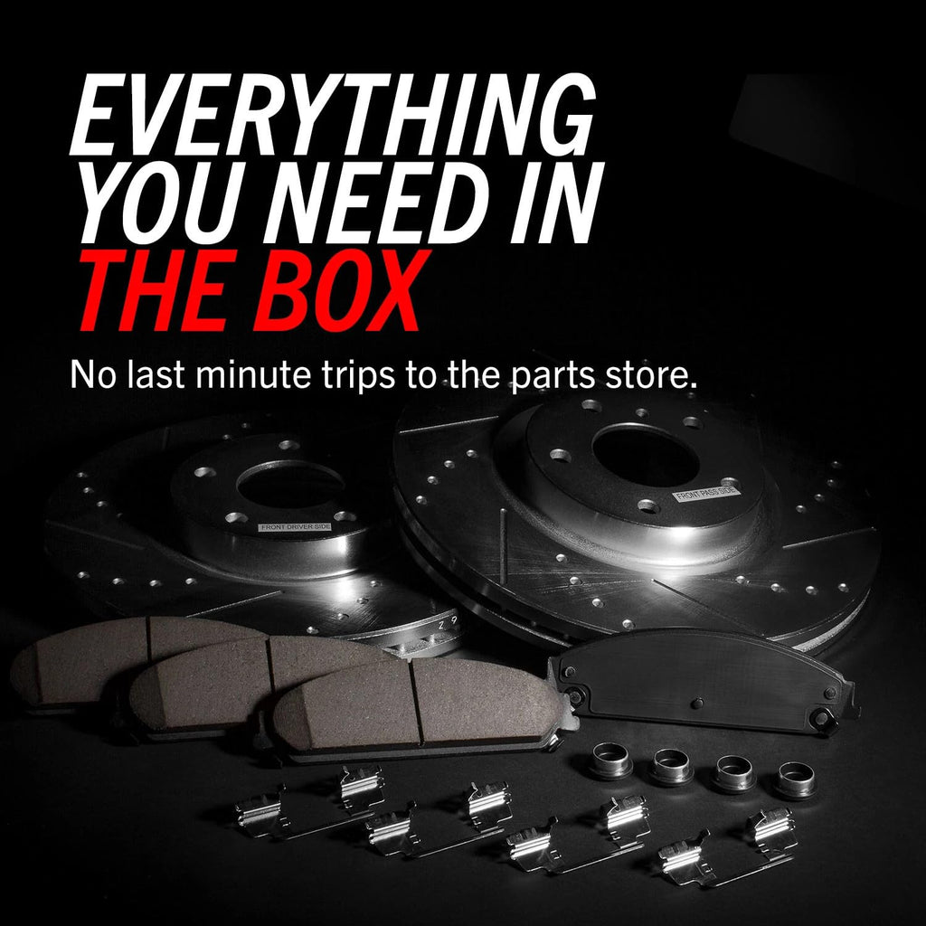 Brake Pad & Rotor Kit Front & Rear W2272