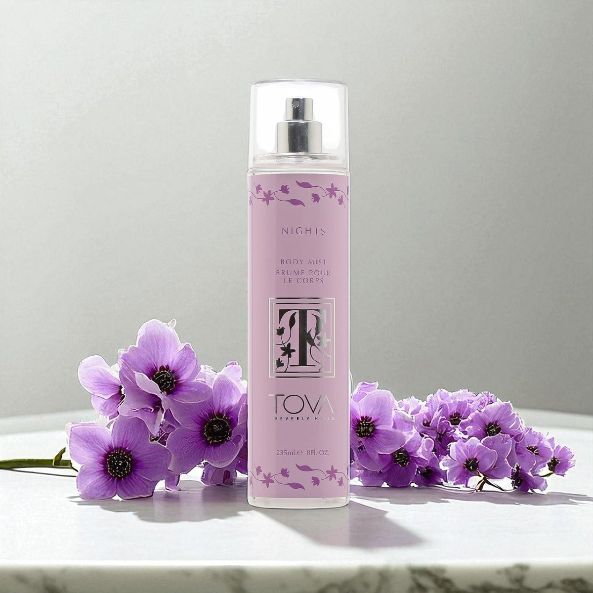 Spicy Floral Body Mist with White Lily, Peony & Patchouli 8.0 fl oz V972