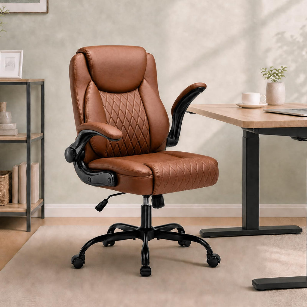 Camel Brown Home Office Chair U643034