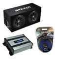 12" Ported Sub Box with Amp L7362