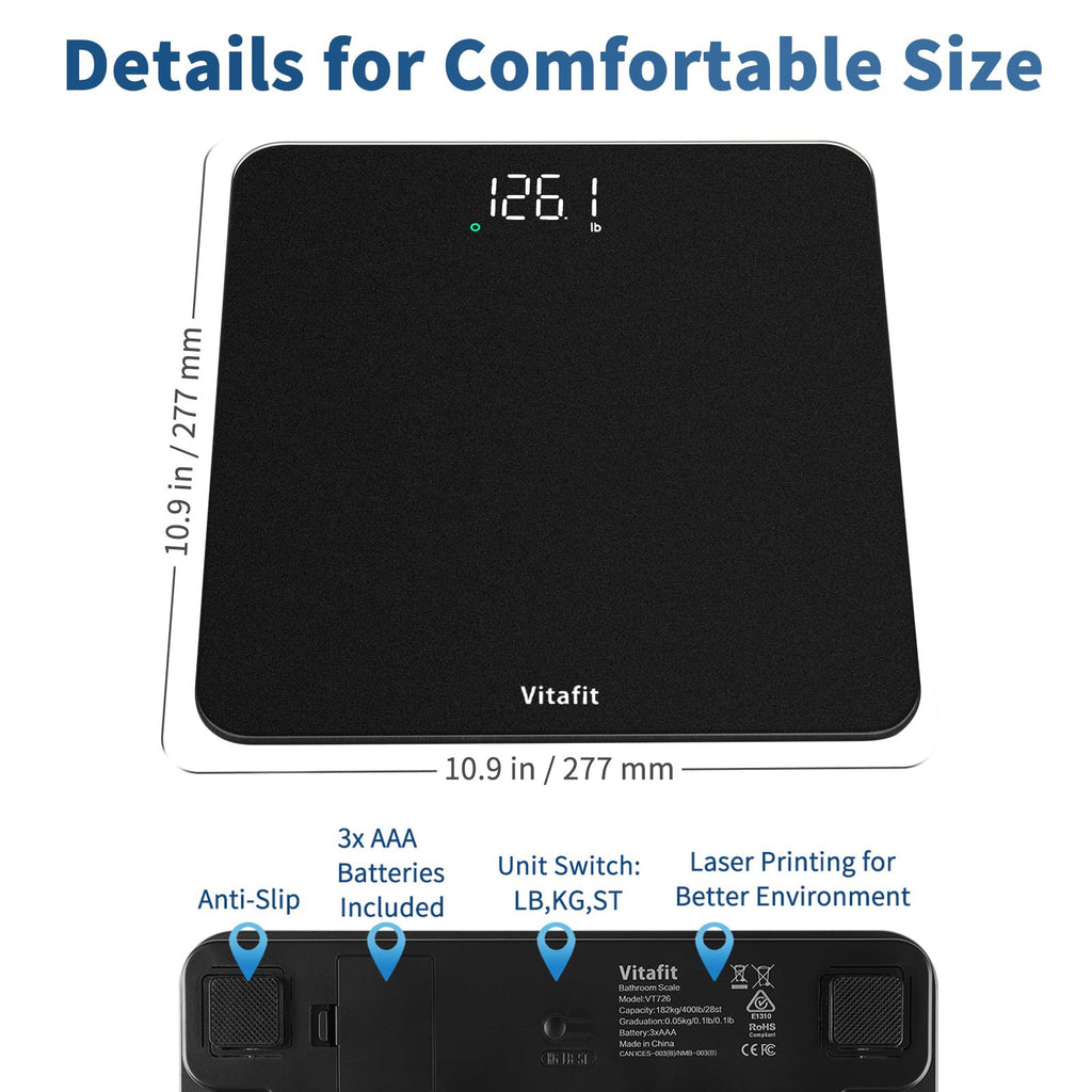 Bathroom Scale 400lb X2943