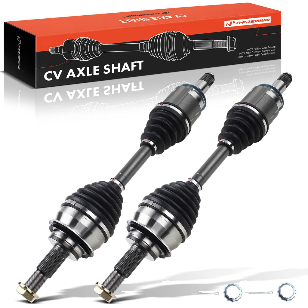 Set of 2 Front CV Axle Shaft Assembly T66120