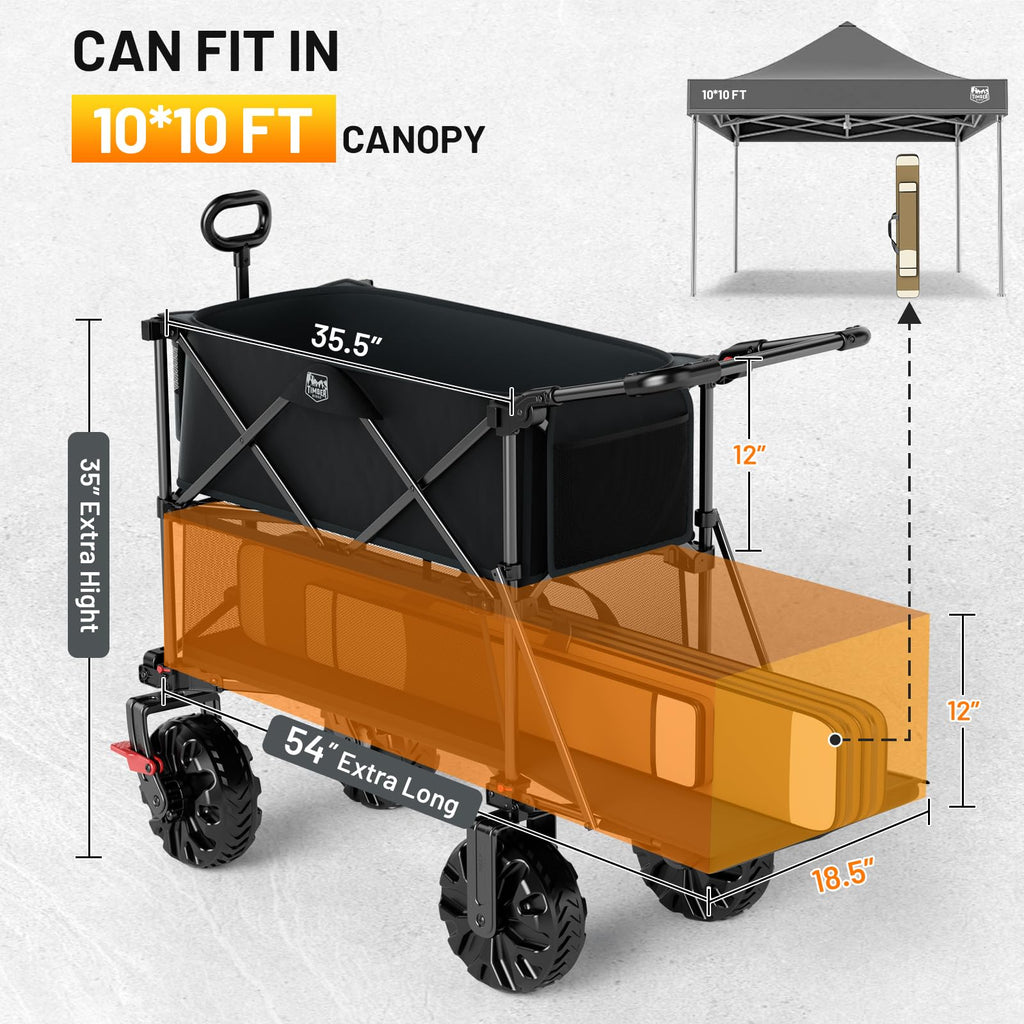 Double Decker Wagon 400L Capacity 450lb Load S6296