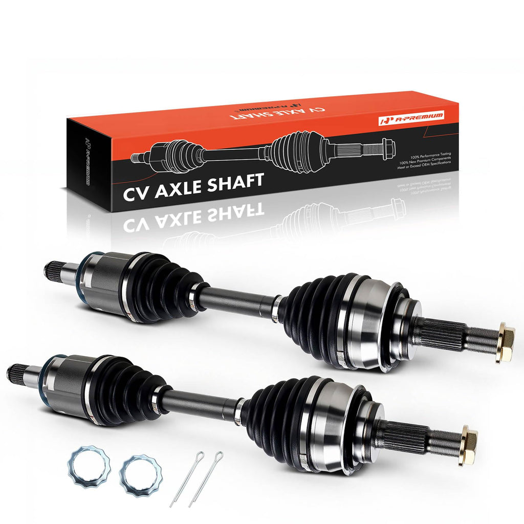 Set of 2 Front CV Axle Shaft Assembly T66120