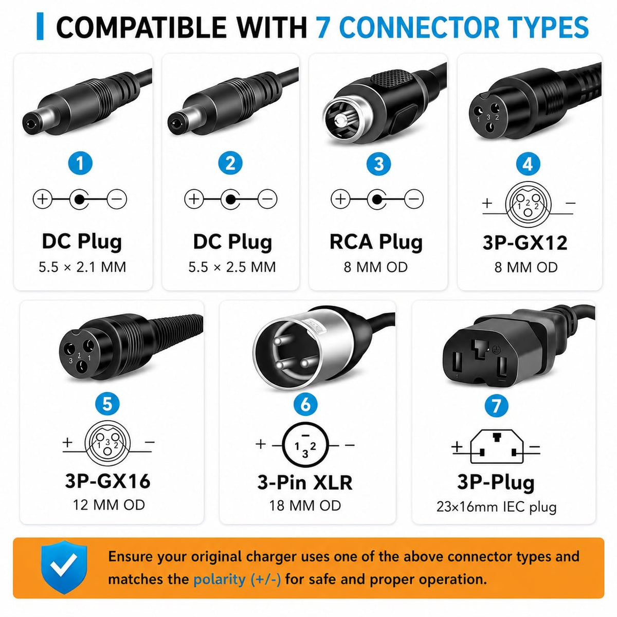 42V 2A Electric Scooter & Ebike Charger J87885