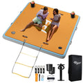7×7' Inflatable Floating Dock with Soft Ladder J909