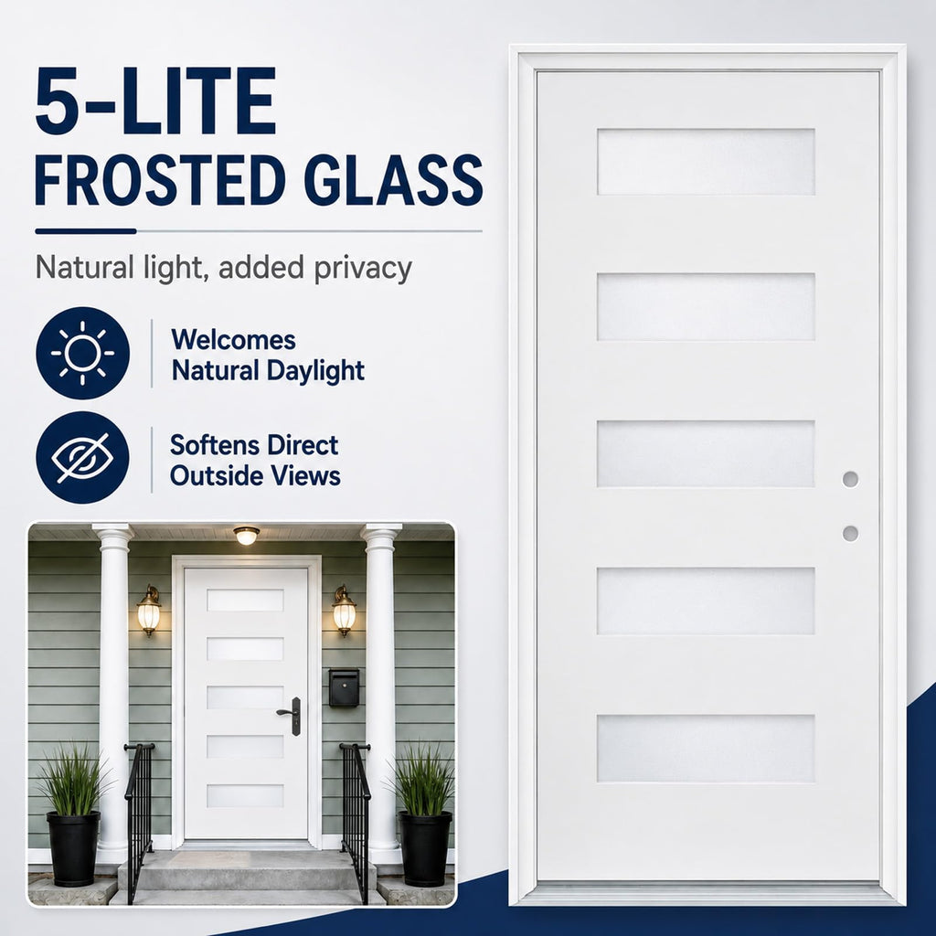 36"x80" Fiberglass Entry Door B459