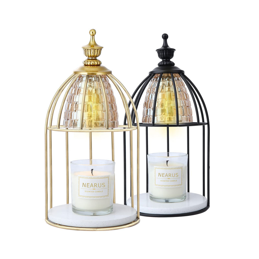 Candle Warmer Lamp with Marble Base and Timer A508