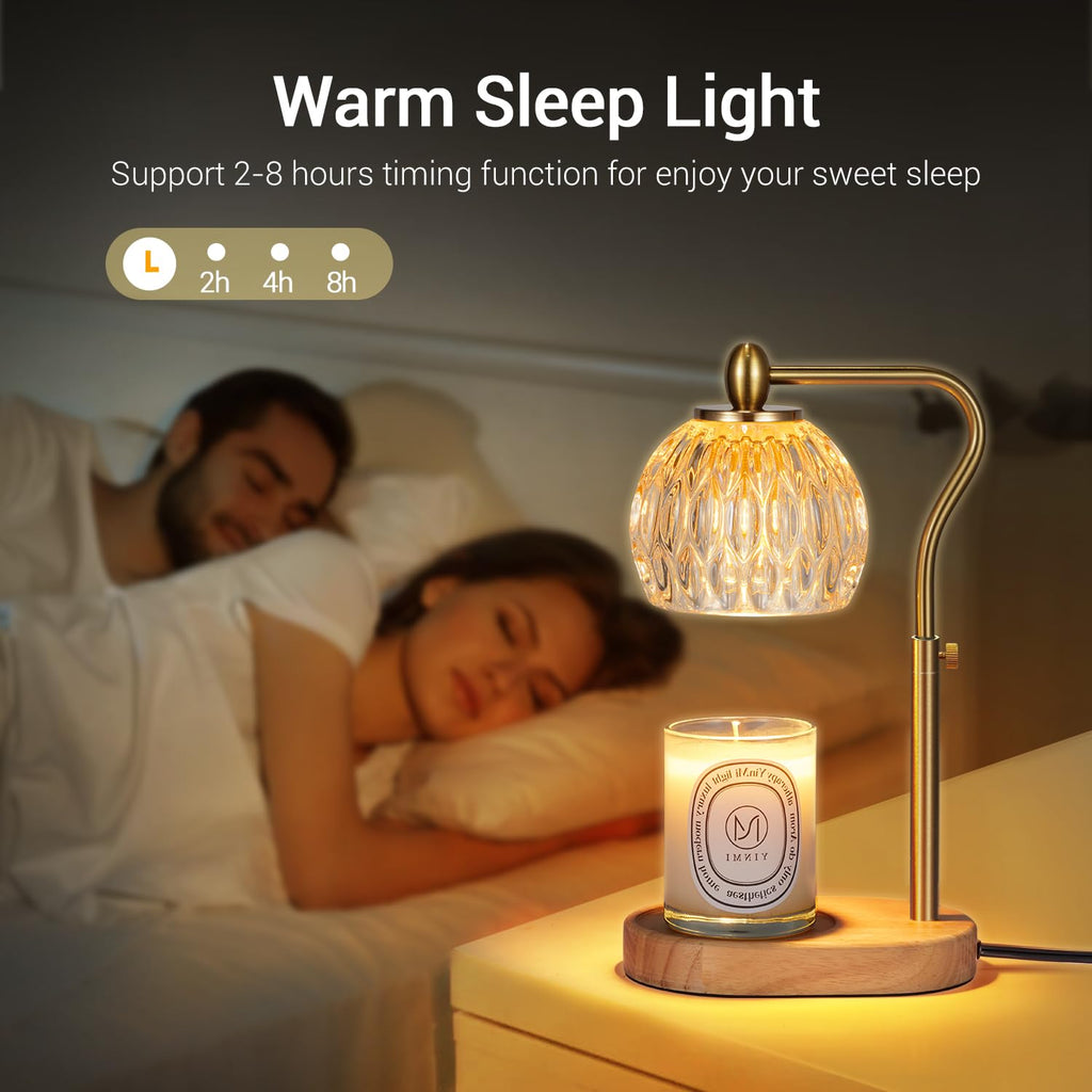 Candle Warmer Lamp with Timer & Dimmer Height Adjustable K338
