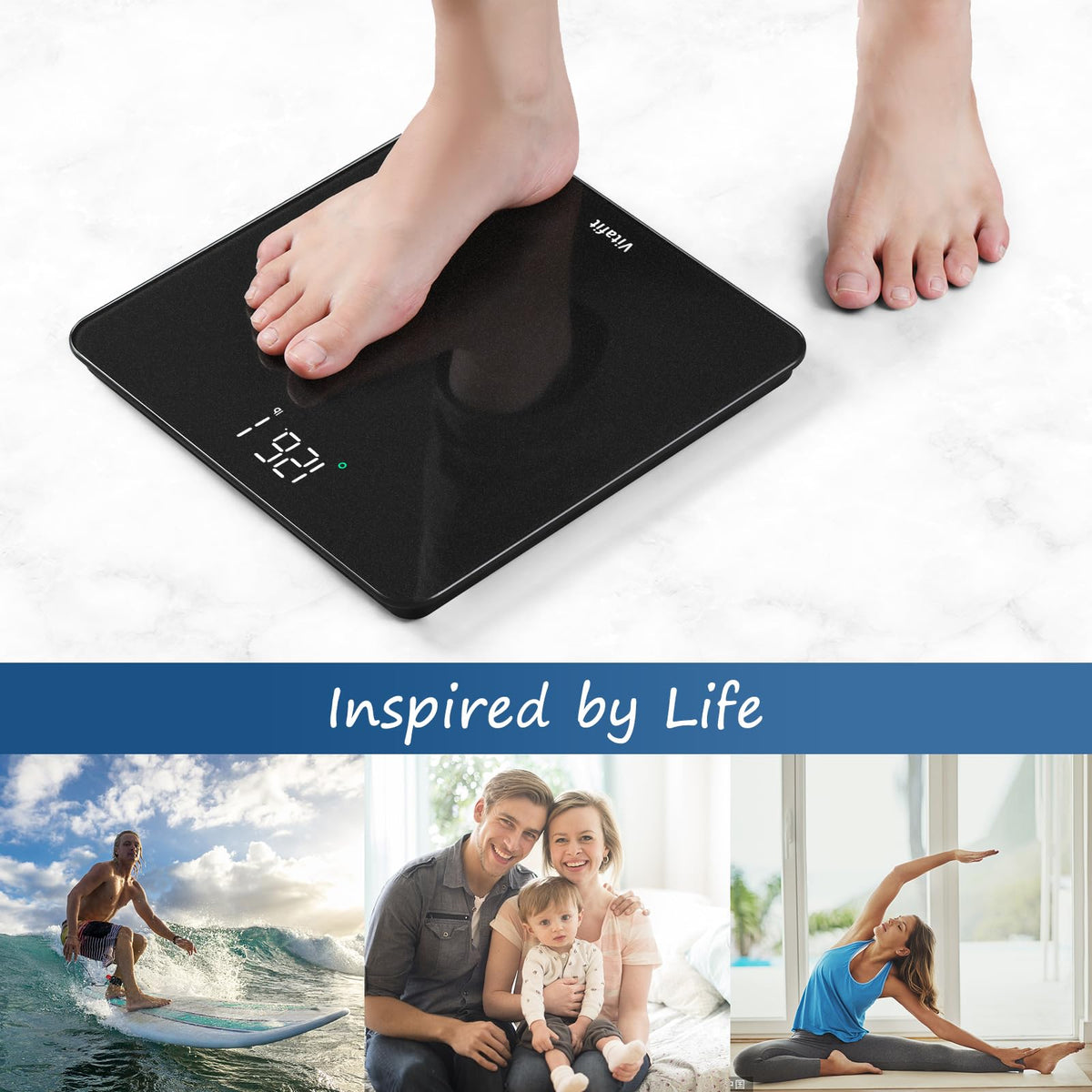 Bathroom Scale 400lb X2943
