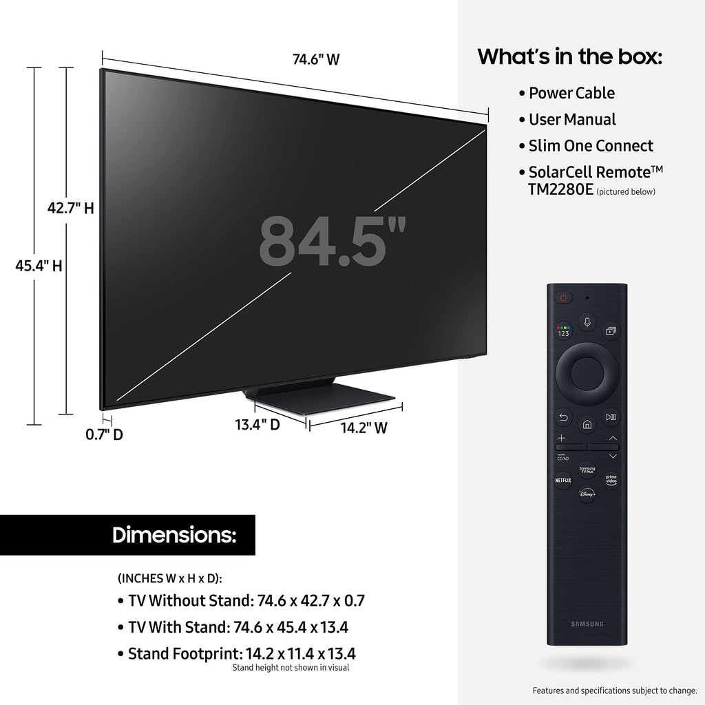 85-Inch Neo QLED 4K Smart TV F287