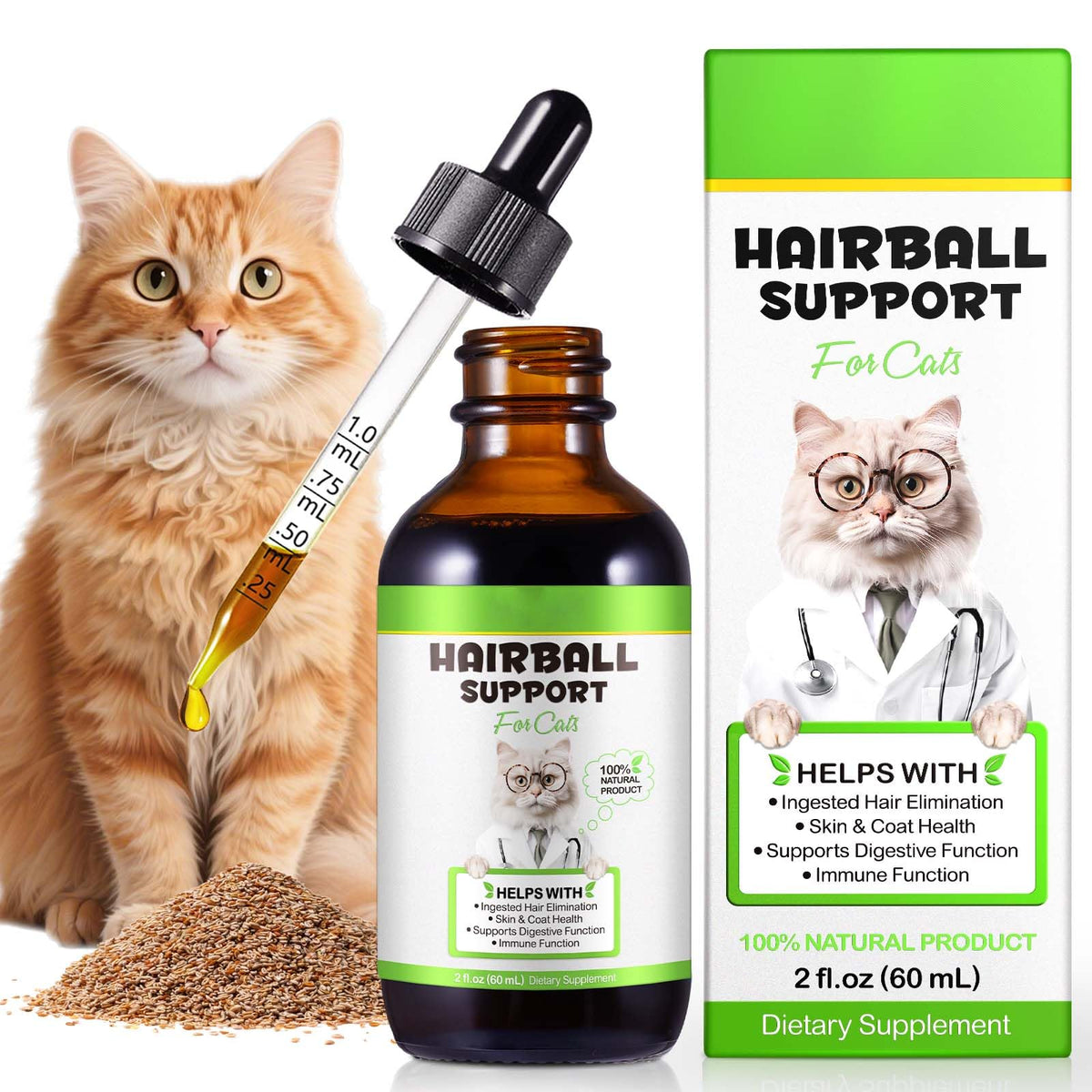 Cat Hairball Remedy Drops 2 fl oz Z76507