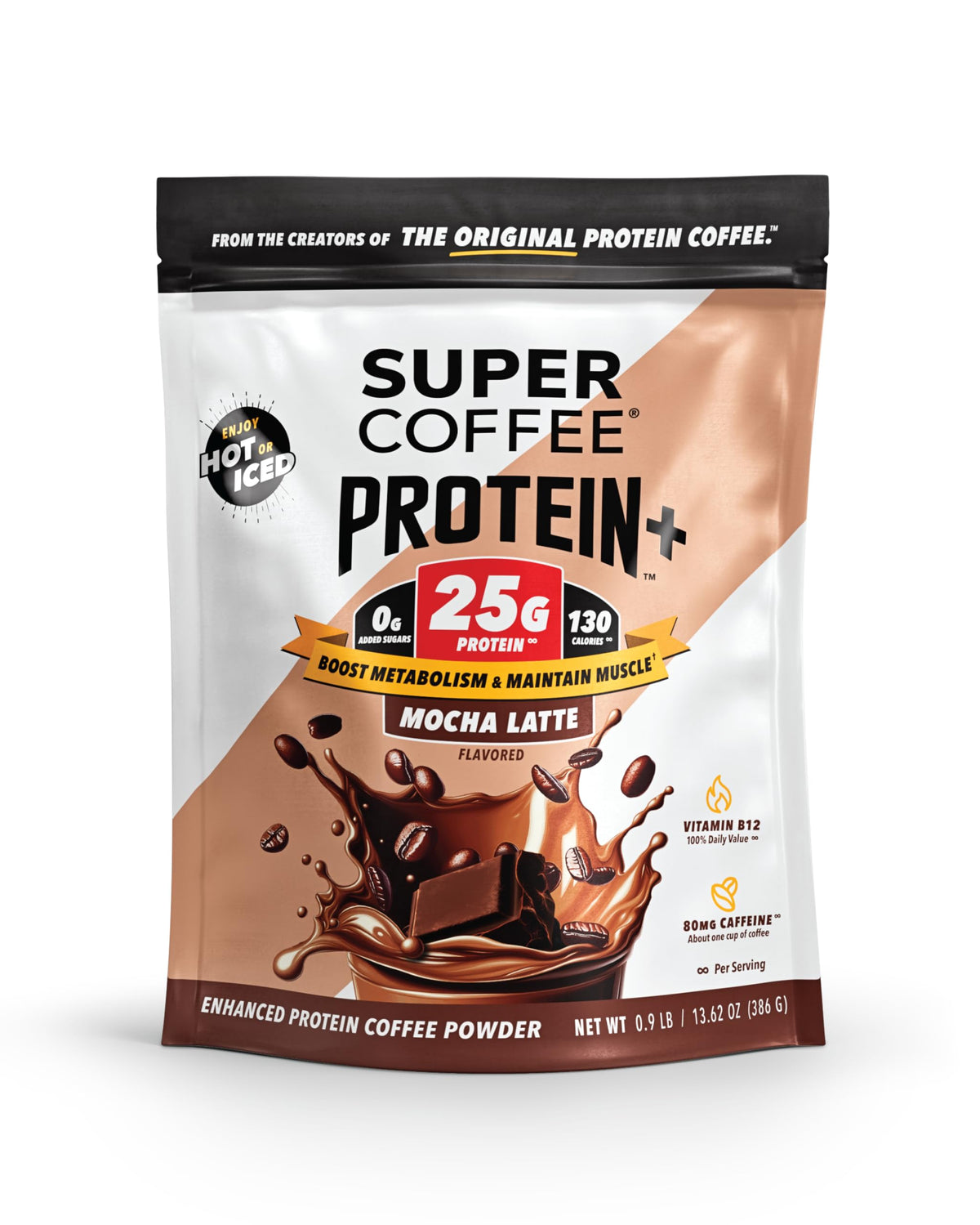 Instant Coffee Mocha 25g Protein 14oz O909