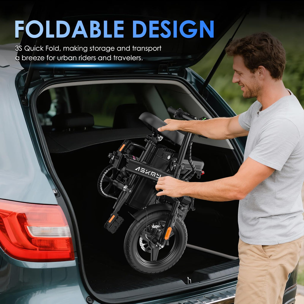 Foldable 14 Inch Electric Bike E673943